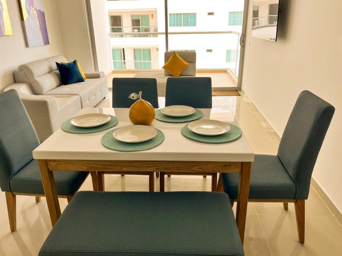 Exclusivo Apartamento Frente Al Mar En Cartagena Luaran gambar
