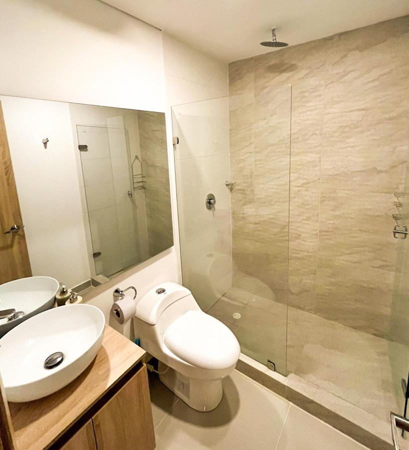 Exclusivo Apartamento Frente Al Mar En Cartagena Luaran gambar