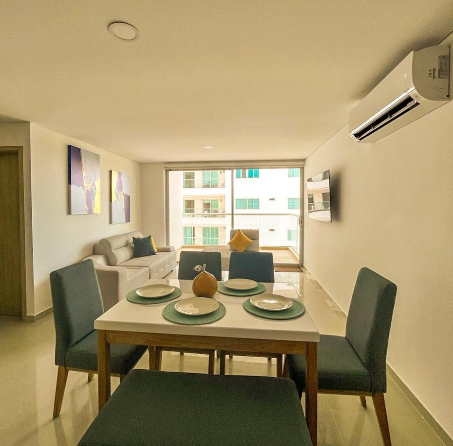 Exclusivo Apartamento Frente Al Mar En Cartagena Luaran gambar