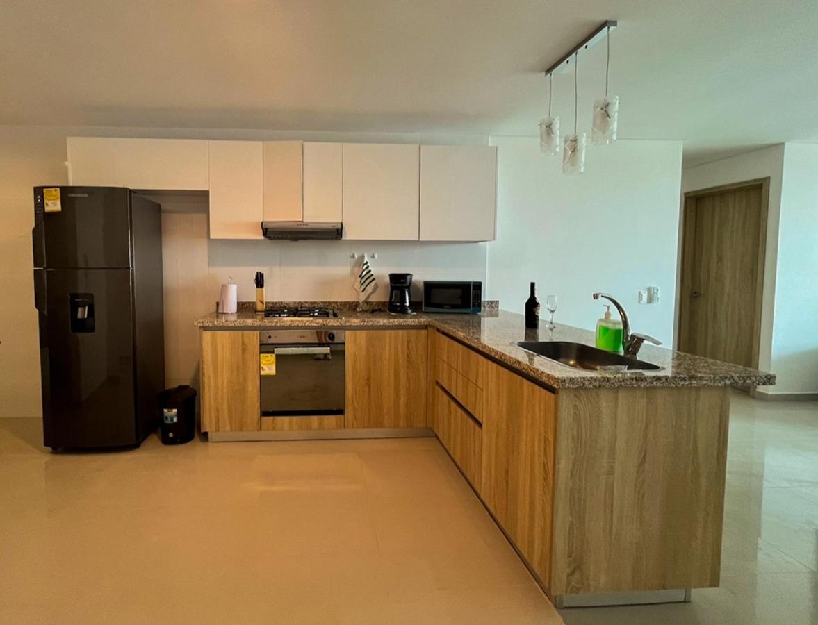 Exclusivo Apartamento Frente Al Mar En Cartagena Luaran gambar
